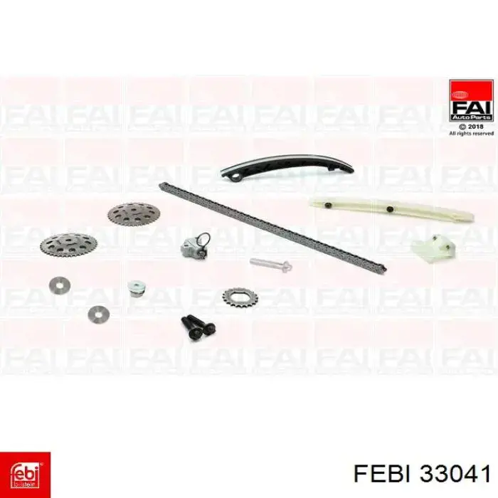 33041 Febi kit de cadenas de distribución