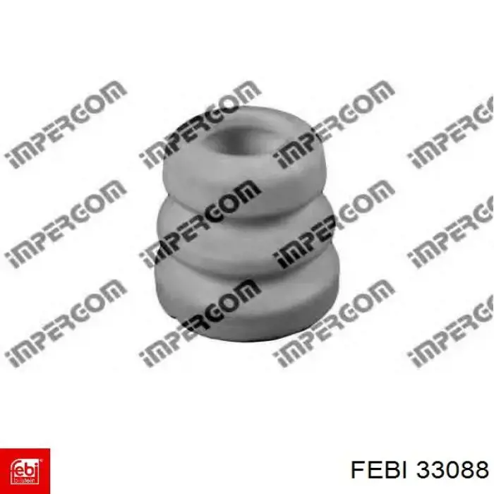 Comprar 42026 Metalcaucho Tope de amortiguador trasero