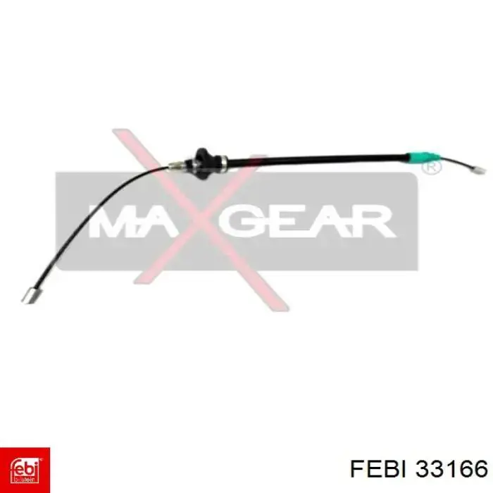 407001 Beca Cables Cable de freno de mano delantero 