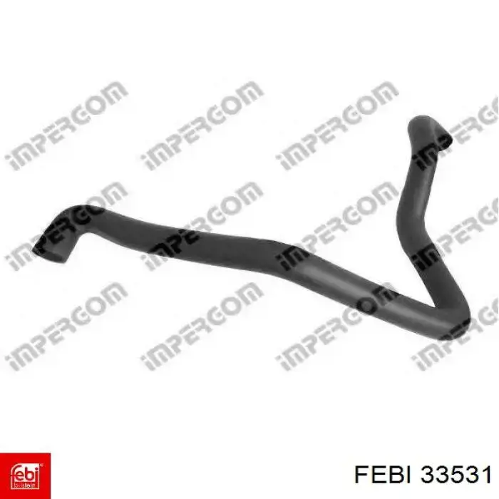 Comprar 33531 Febi Manguera inferior del radiador