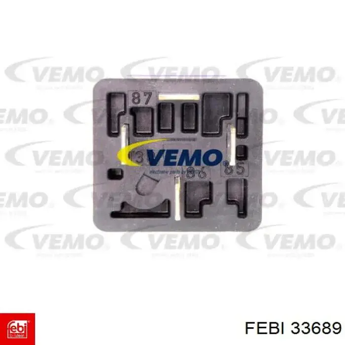 Relé de bomba eléctrica de combustible Febi 33689 precio, desde 9,09 EUR