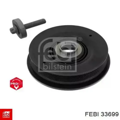 Polea del cigüeñal Febi 33699 precio, desde 64,01 EUR