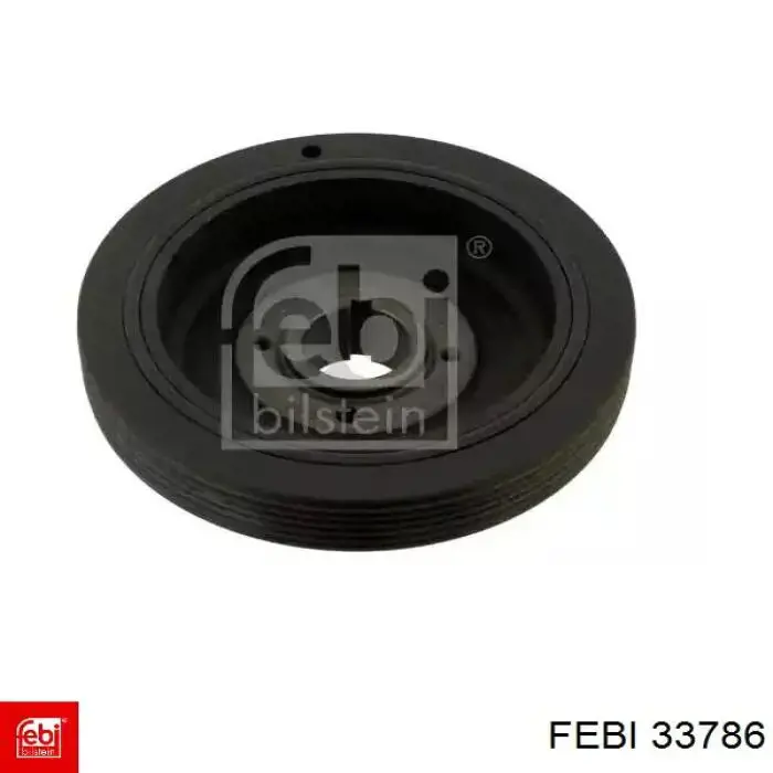 Polea de cigüeñal 33786 Febi