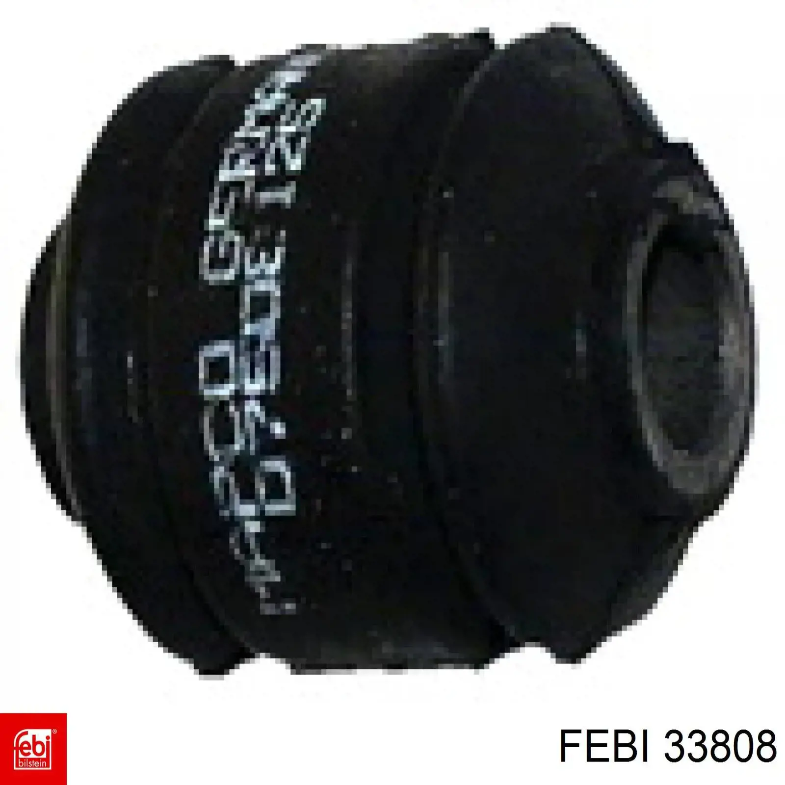Polea de cigüeñal 33808 Febi