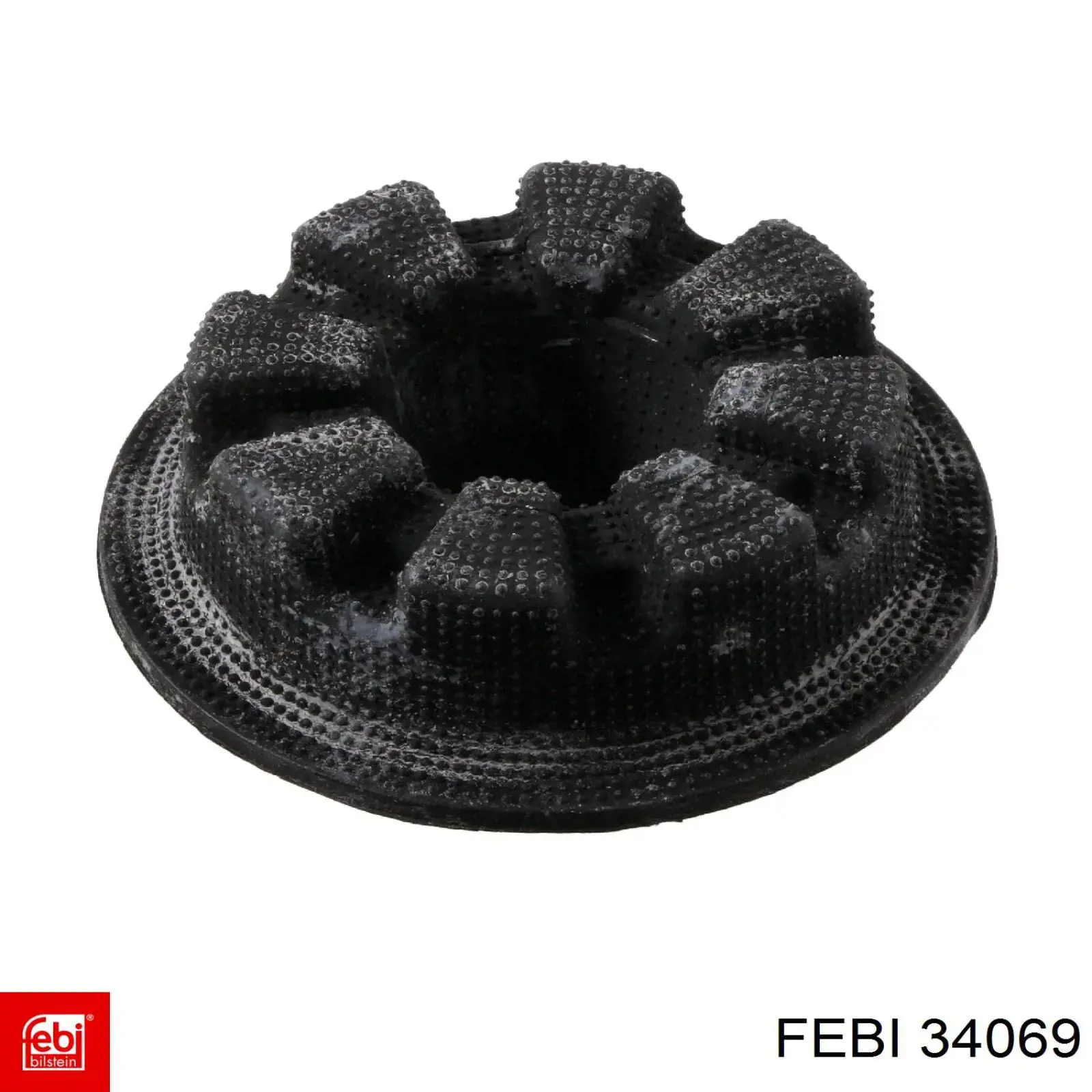 Comprar 34069 Febi Aislador de resorte trasero superior