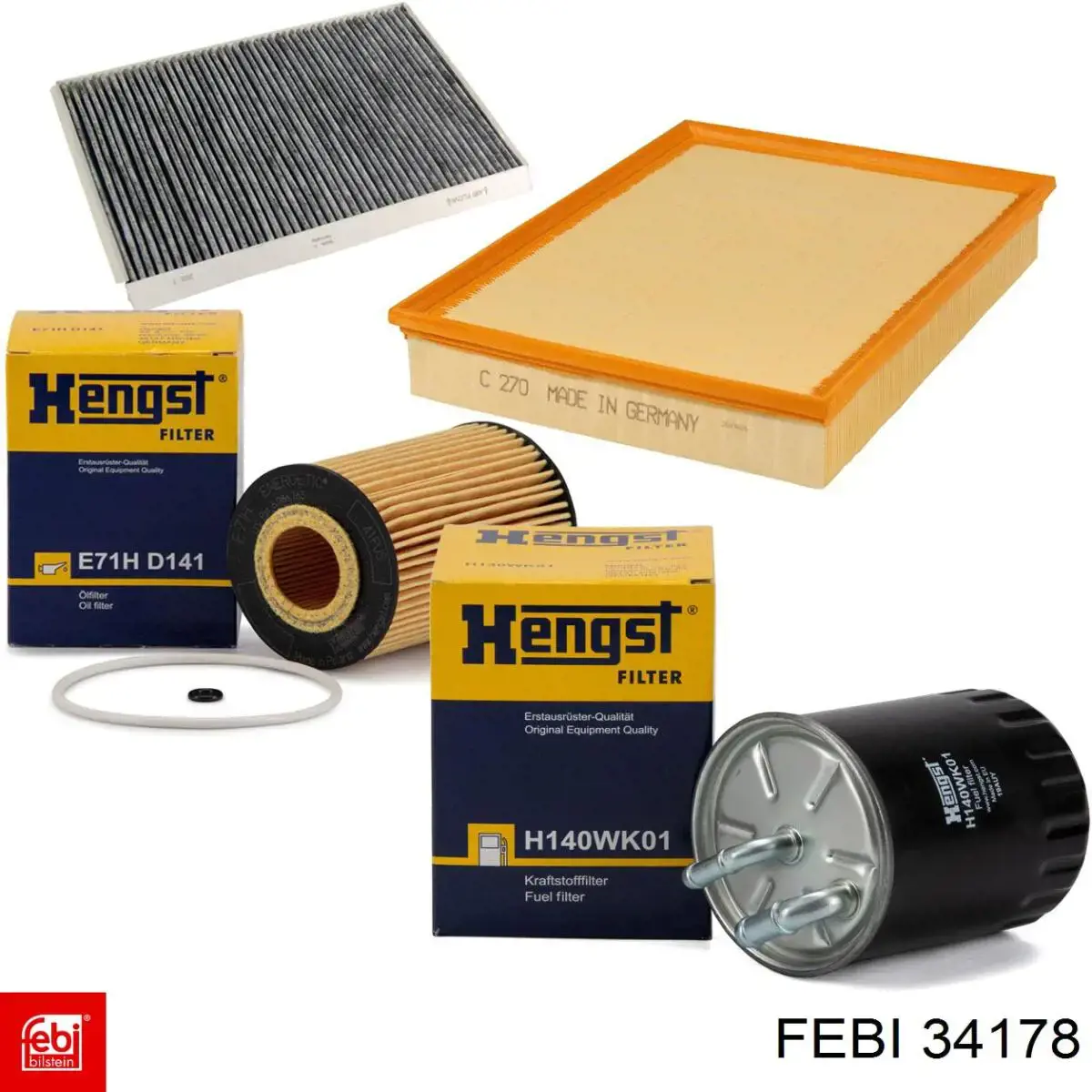 Filtro combustible Febi 34178 precio, desde 16,97 EUR