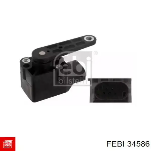 Sensor de nivel de carrocería trasero Febi 34586 precio, desde 30,49 EUR