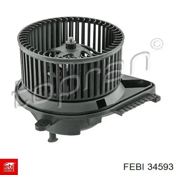 34593 Febi motor eléctrico, ventilador habitáculo