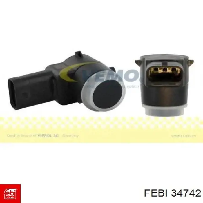 34742 Febi sensor de alarma de estacionamiento(packtronic Parte Delantera/Trasera)