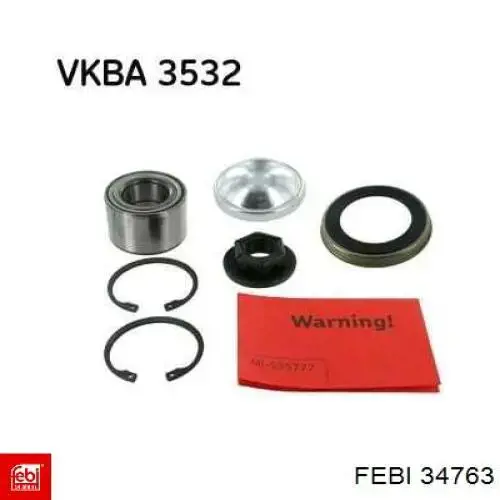 Cojinete de rueda trasero Ford Focus 1 DFW