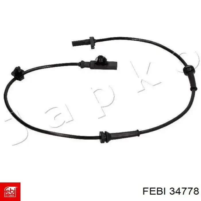 Sensor ABS delantero Febi 34778