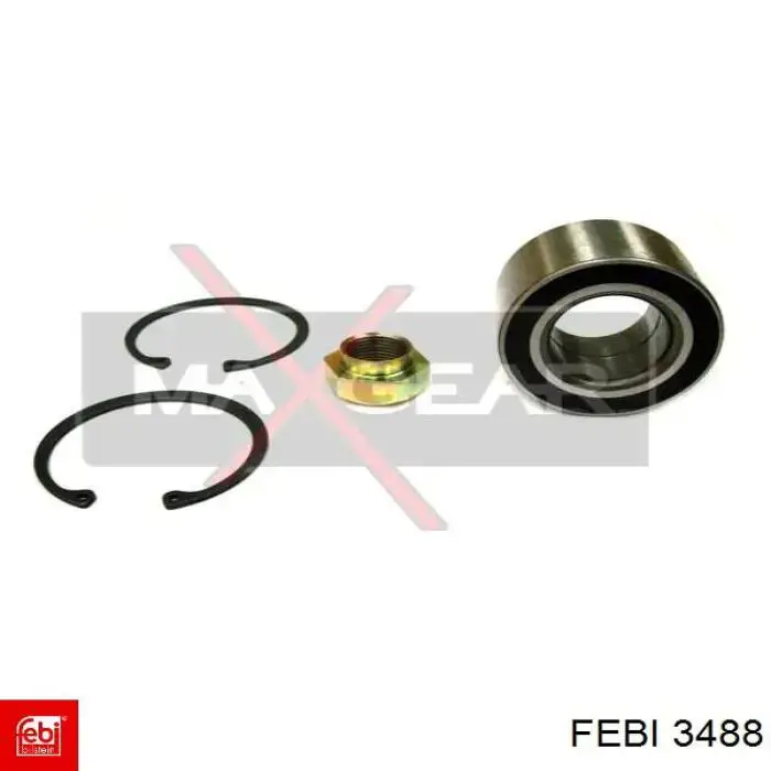 Rodamiento de rueda delantero Jetta I sedán (1979-1984) original desde 21,08 €