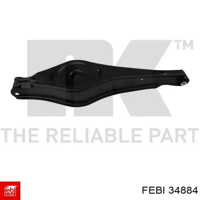 Comprar 34884 Febi Brazo inferior trasero izquierdo/derecho