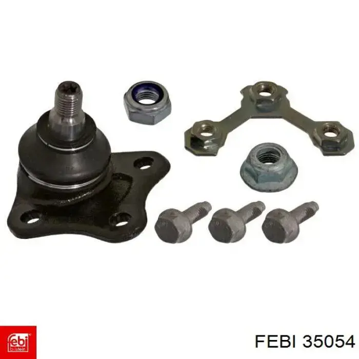 Manguera inferior del radiador Febi 35054