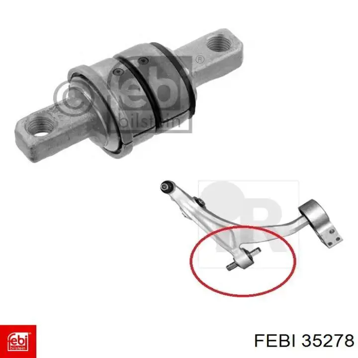 Soporte estabilizador Febi 35278 precio, desde 27,16 EUR