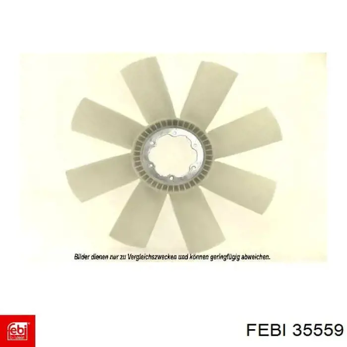Ventilador del radiador NRF 49818