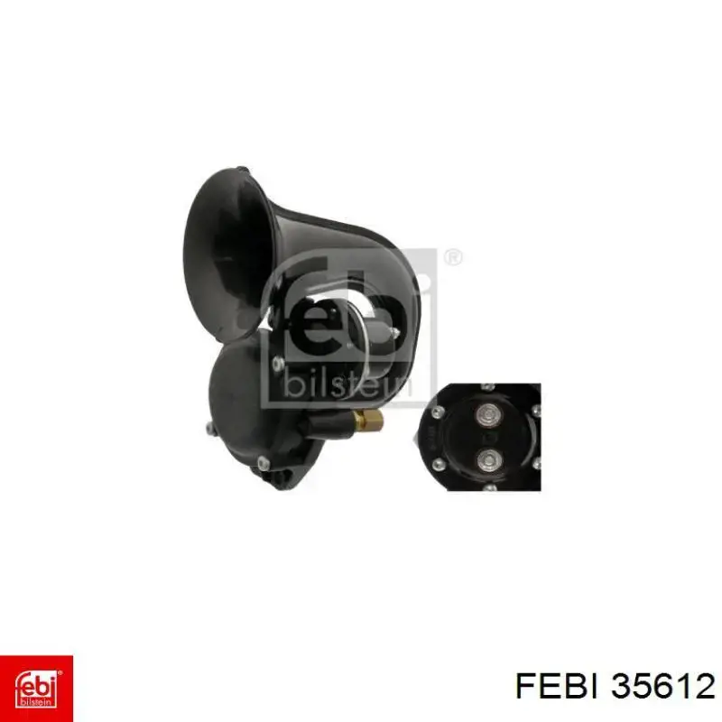 Claxon Febi 35612 precio, desde 58,25 EUR