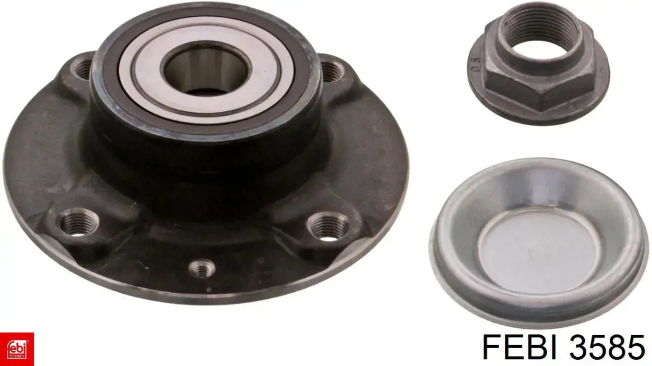 Acoplamiento elástico delantero del cardán Febi 3585 precio, desde 42,94 EUR