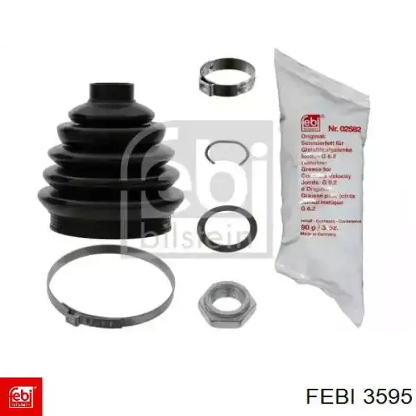 3595 Febi Fuelle transmisión delantero exterior