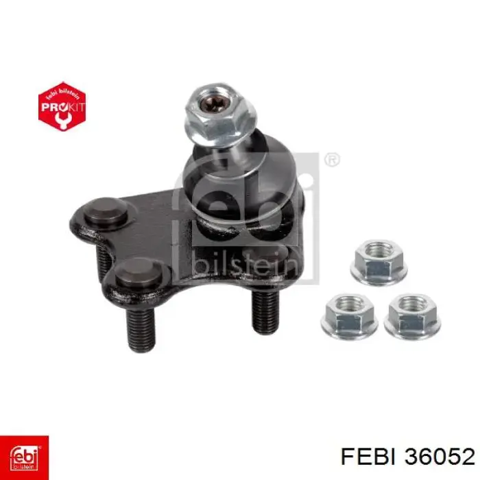 Rótula de suspensión inferior derecha Febi 36052 precio, desde 15,28 EUR