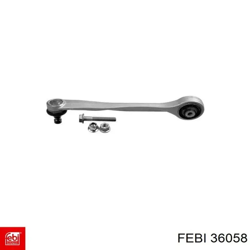 Brazo superior izquierdo de la suspensión delantera 36058 Febi