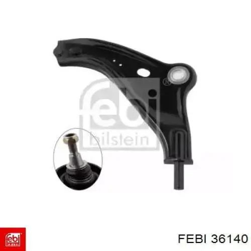 Brazo inferior izquierdo de la suspensión delantera Febi 36140 precio, desde 57,88 EUR