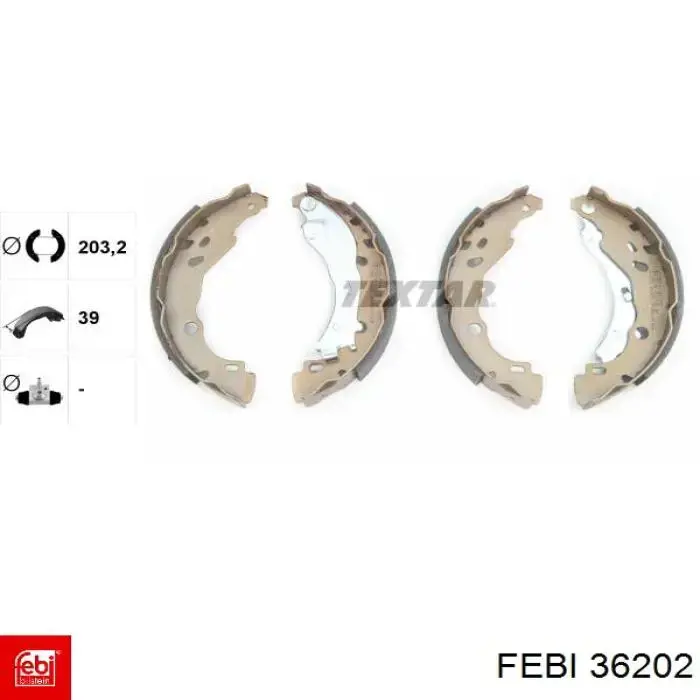 Filtro de combustible 36202 Febi