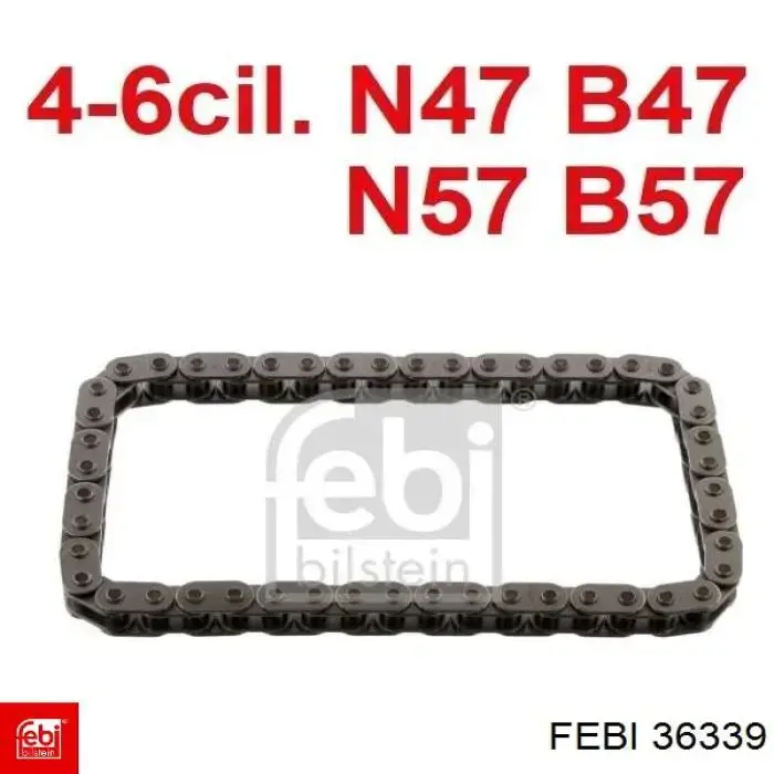 Comprar 36339 Febi Cadena de la Bomba Aceite