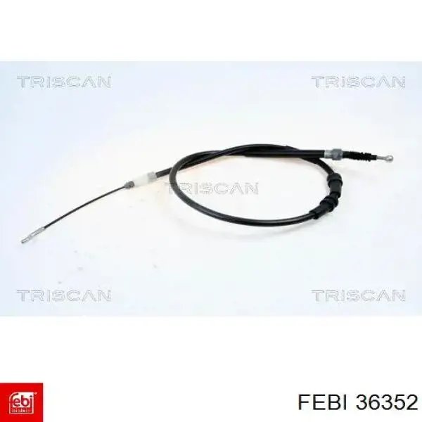 36352 Febi cable de freno de mano trasero derecho/izquierdo