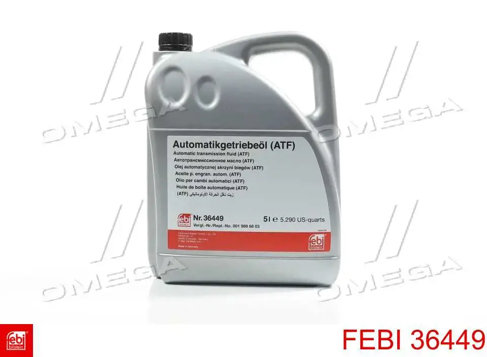 Aceite caja de cambios A000989680513ATLE Mercedes