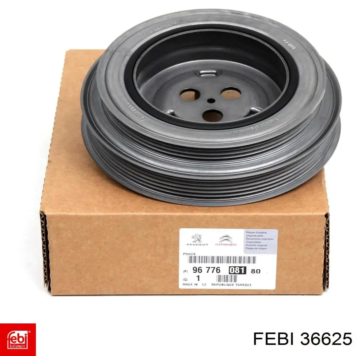 Polea del cigüeñal Febi 36625 precio, desde 87,82 EUR