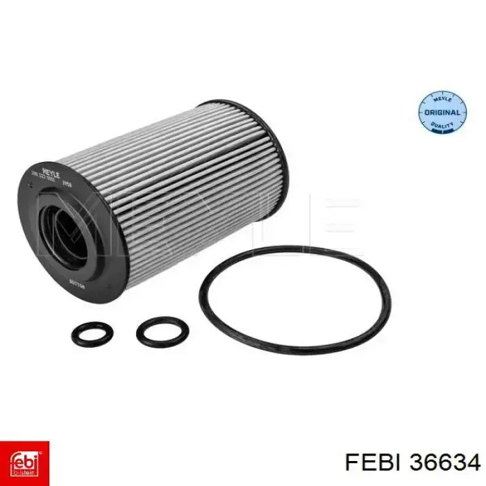 Filtro de aceite Febi 36634 precio, desde 4,79 EUR