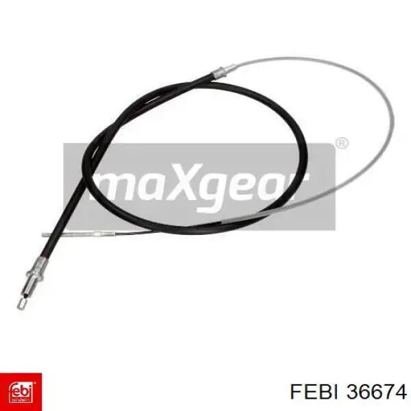 Cable de freno de mano trasero derecho Febi 36674 precio, desde 24,85 EUR