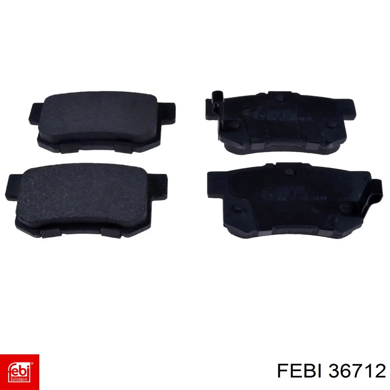 36712 Febi Cable de freno de mano trasero derecho/izquierdo