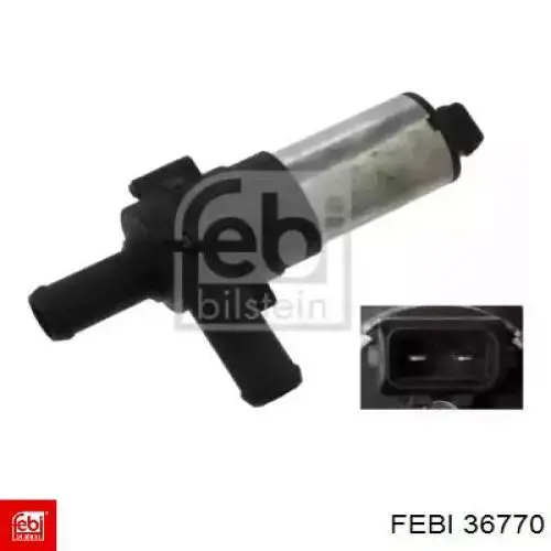 Bomba de agua eléctrica auxiliar 36770 Febi