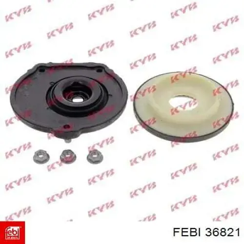 Soporte del amortiguador delantero izquierdo Febi 36821 precio, desde 27,45 EUR