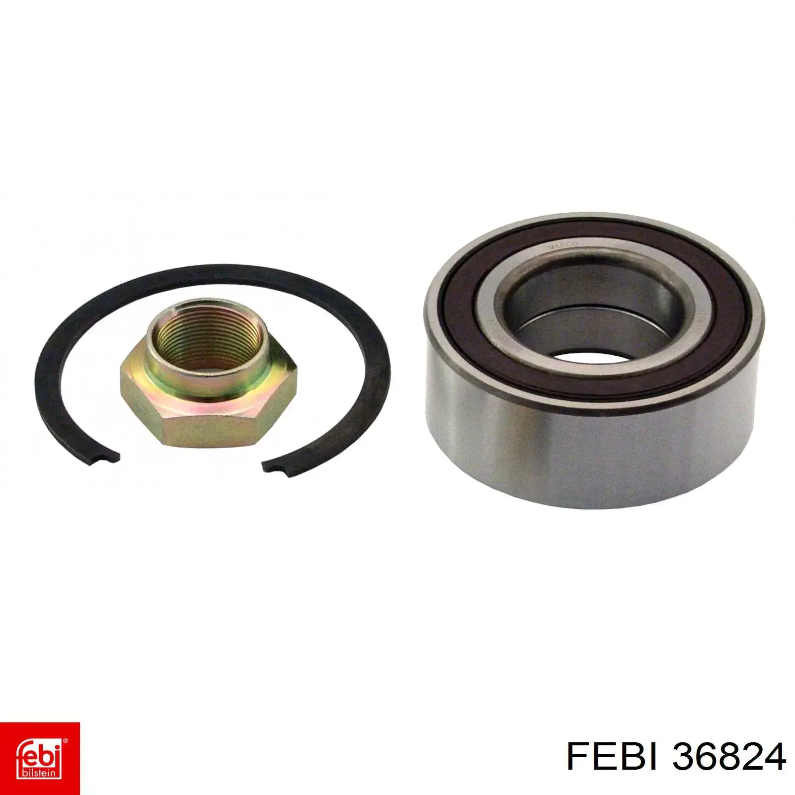 Rodamiento de rueda delantero Febi 36824