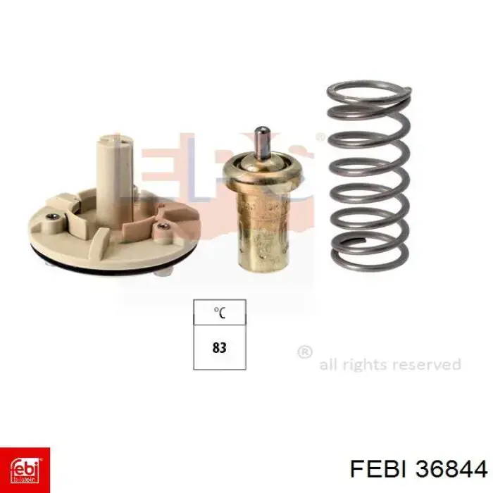 Termostato Febi 36844 precio, desde 34,61 EUR