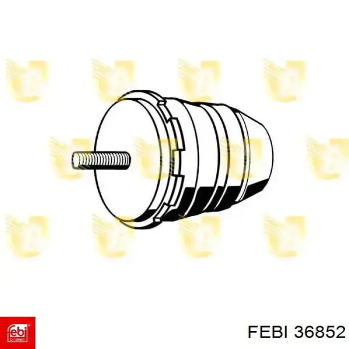 Tope de ballesta trasera 36852 Febi