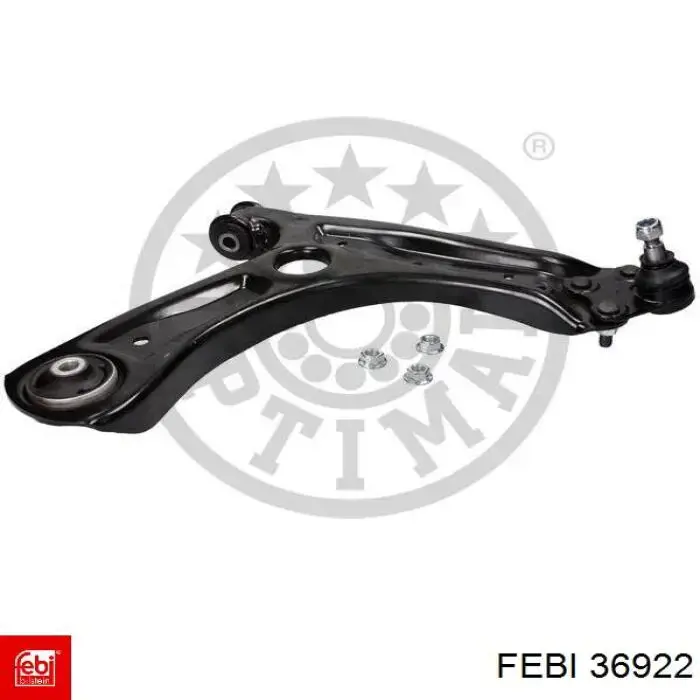 36922 Febi Brazo inferior derecho de la suspensión delantera