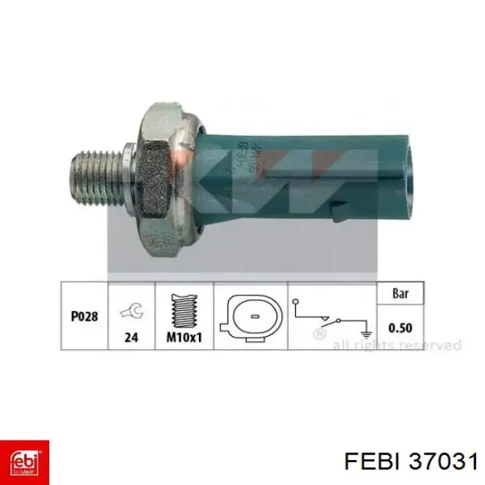 Comprar 3C919081 VAG Sensor de presión de aceite