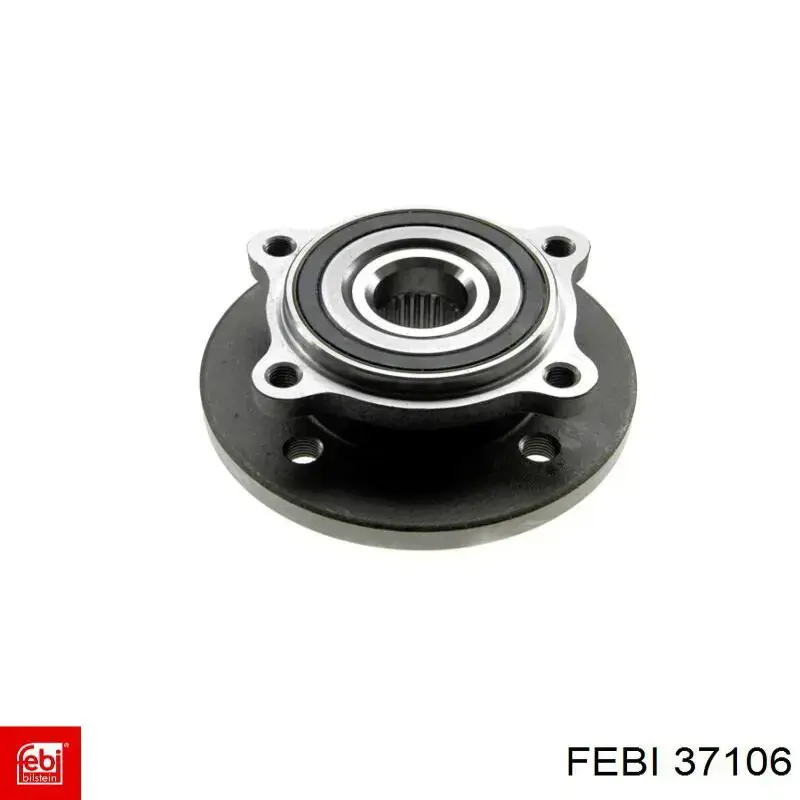 Buje de rueda delantero 37106 Febi