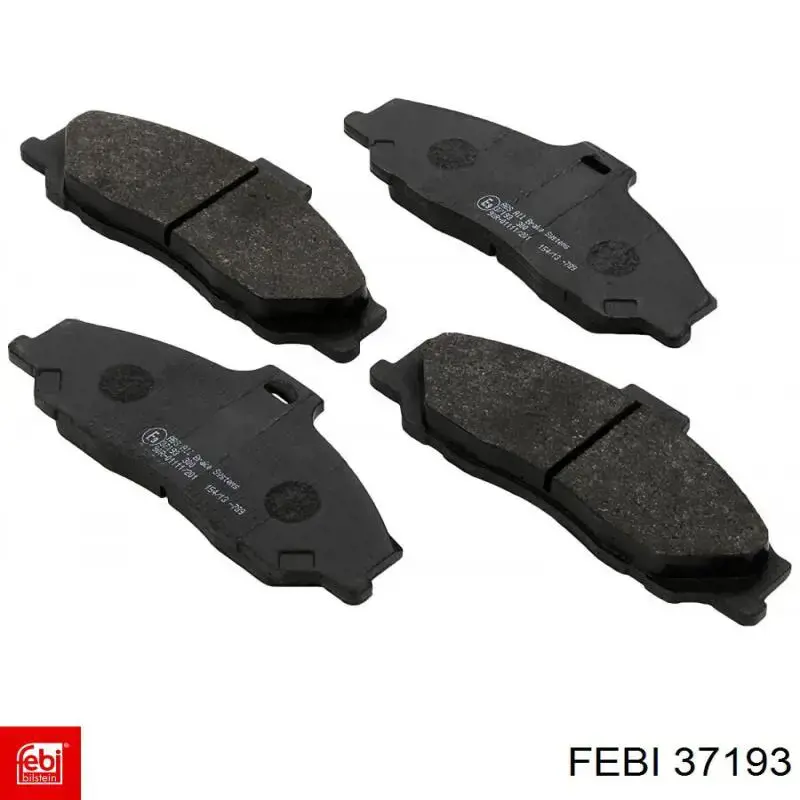 Brazo inferior izquierdo de la suspensión delantera Febi 37193 precio, desde 59,53 EUR
