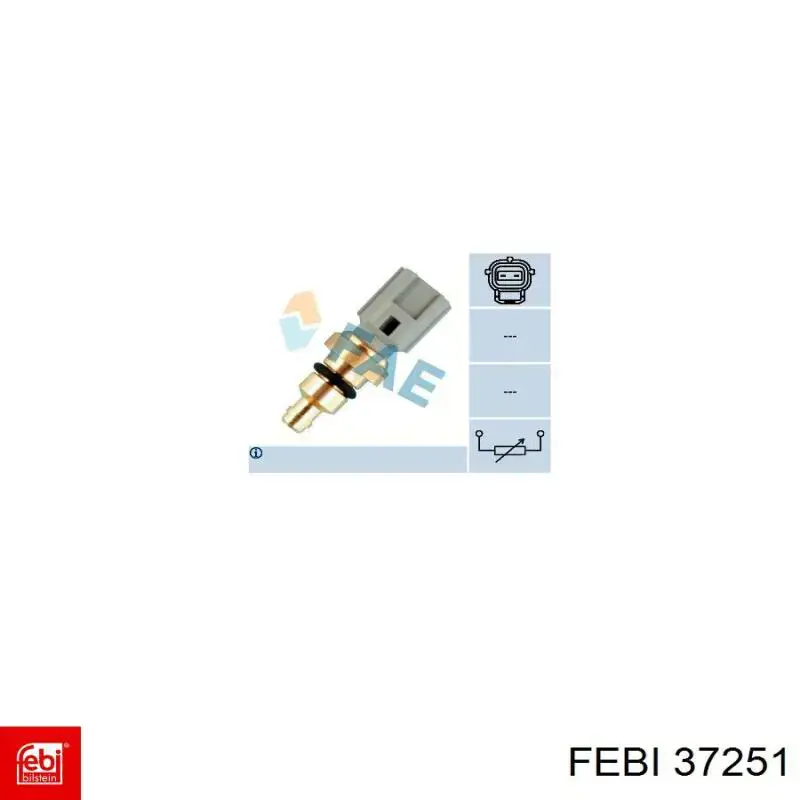 Comprar 37251 Febi Sensor de temperatura de agua