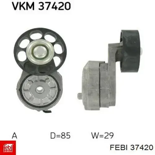 Comprar 37420 Febi La polea del cigüeñal
