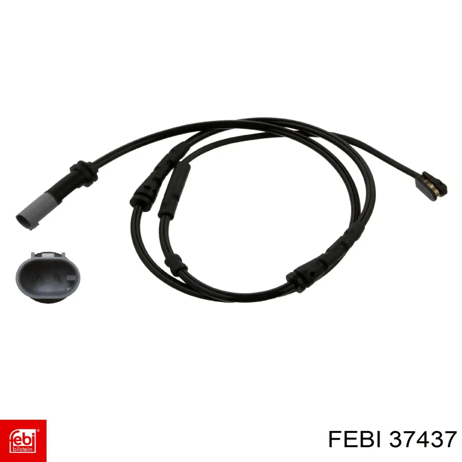 Sensor de desgaste de las pastillas de freno delanteras 37437 Febi