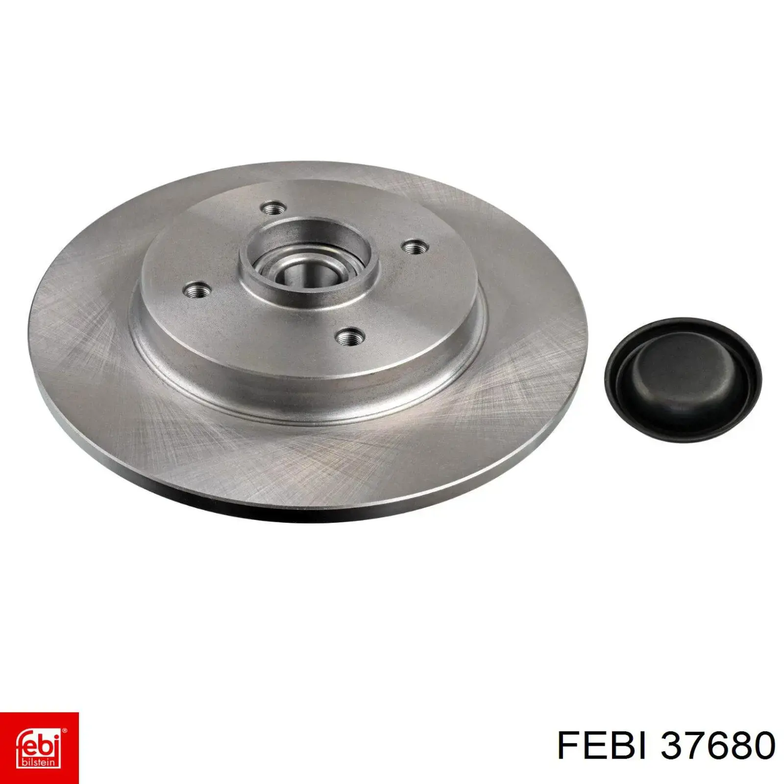 Disco de freno trasero 37680 Febi