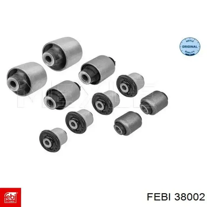 Buje del brazo de suspensión delantero superior Febi 38002 precio, desde 9,00 EUR
