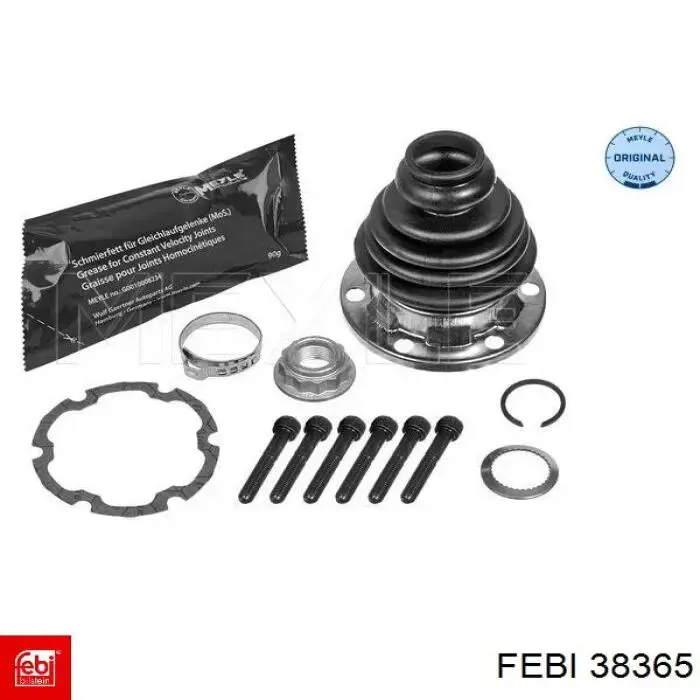 Fuelle interior de junta homocinética del semieje trasero Febi 38365 precio, desde 18,23 EUR