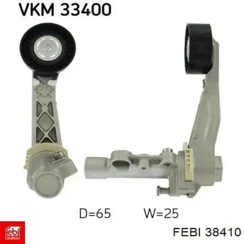 Bieleta estabilizadora delantera Febi 38410 precio, desde 8,77 EUR